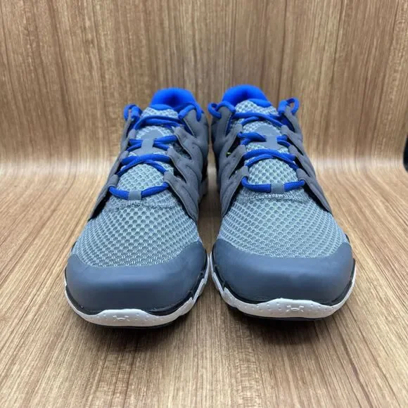 Under Armour UA Micro‎ G Engage Gray Blue Metallic Size 14 Running Sneakers NEW